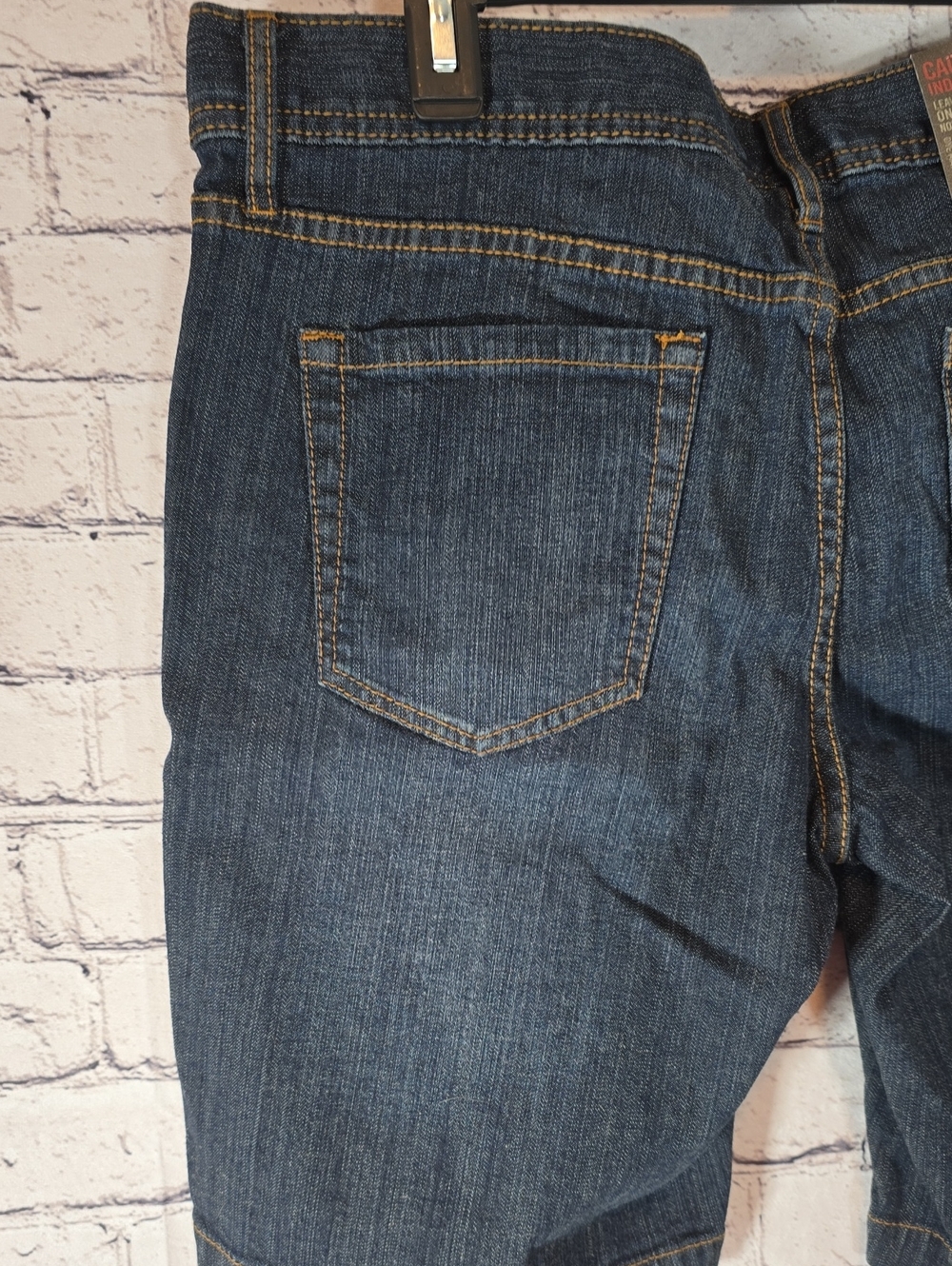 Mossimo Supply Co. Women's Dark Indigo Denim Bermuda Shorts Size 13 NWT - Picture 7 of 10